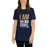 'I AM ONE FOR ISRAEL'  Short-Sleeve (Unisex) T-Shirt