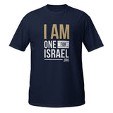 'I AM ONE FOR ISRAEL'  Short-Sleeve (Unisex) T-Shirt