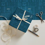 Names of God Wrapping Paper - Hebrew, English & Arabic